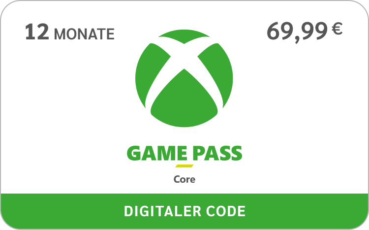 XBOX Core 12 Months