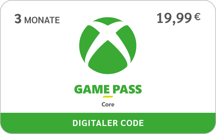 XBOX Core 3 Monate