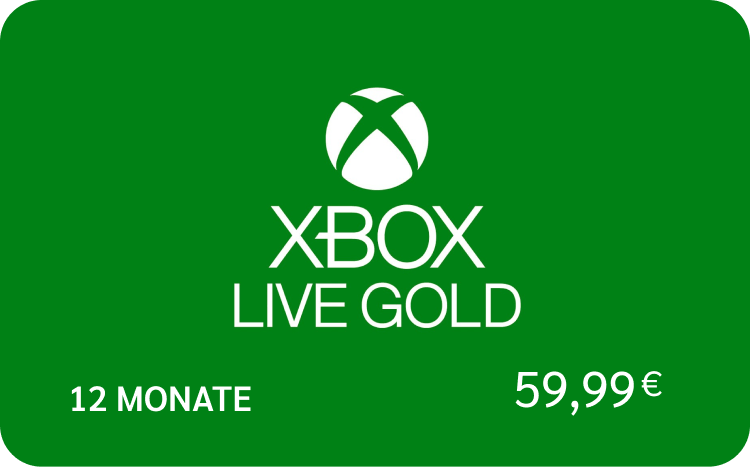 XBOX Gold 12 Months €59.99