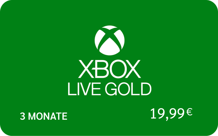 XBOX Gold 3 Months €19.99