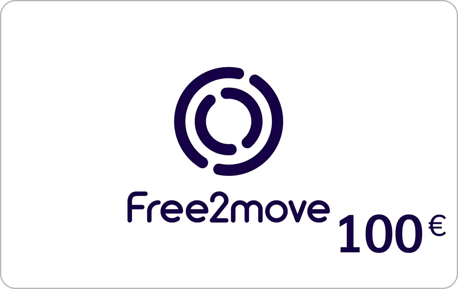 Free2move 100 €