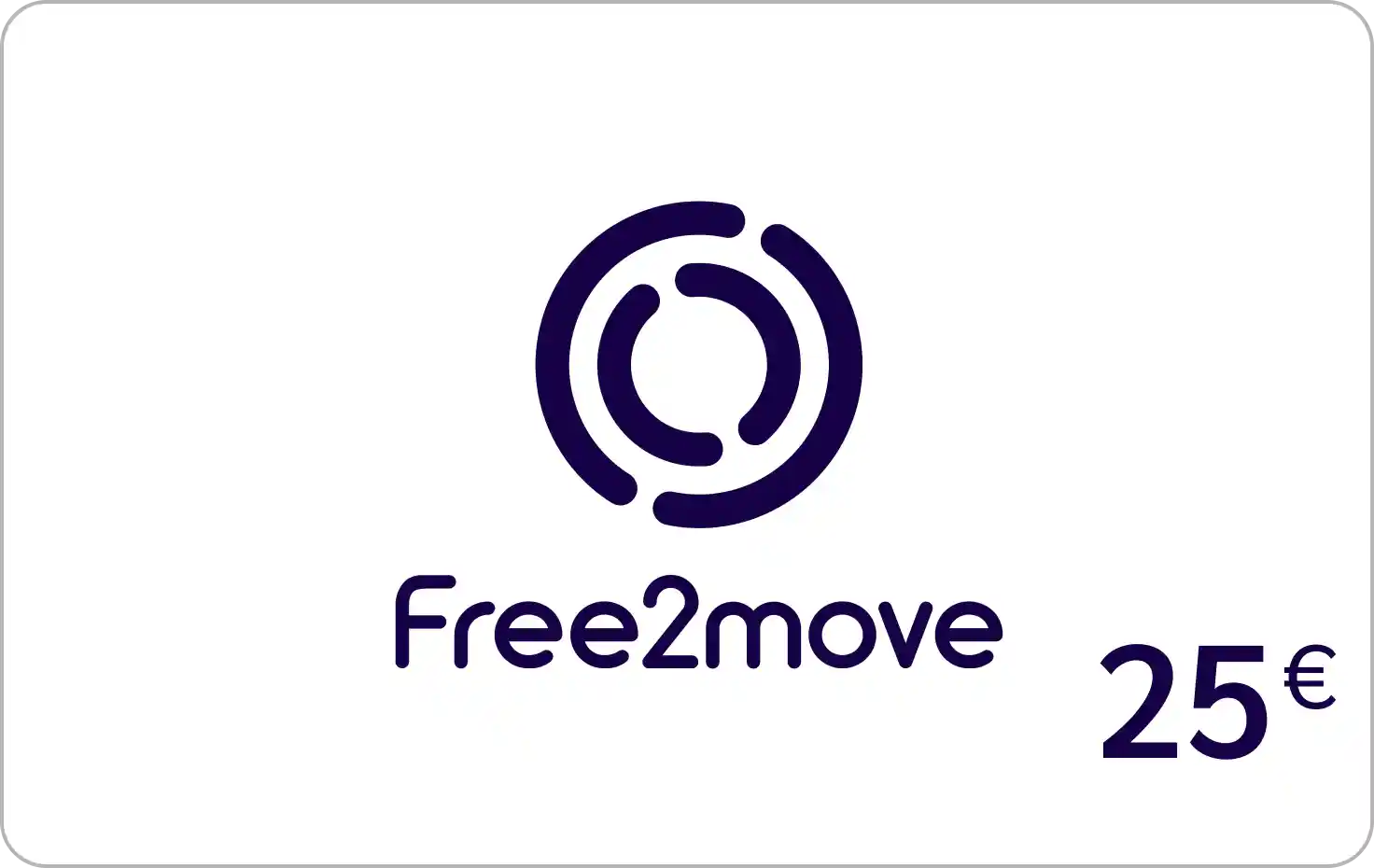 Free2move 25 €