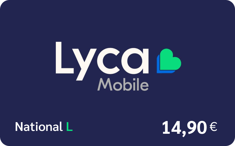 Lycamobile National L €14.90