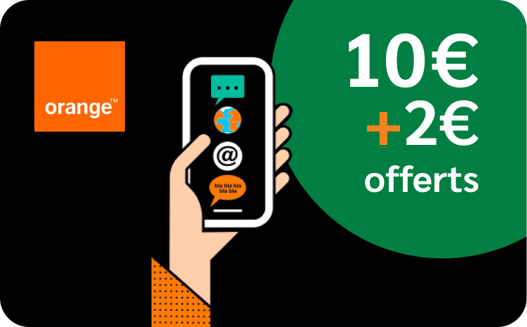 Orange Classic Top-up €10 + €2